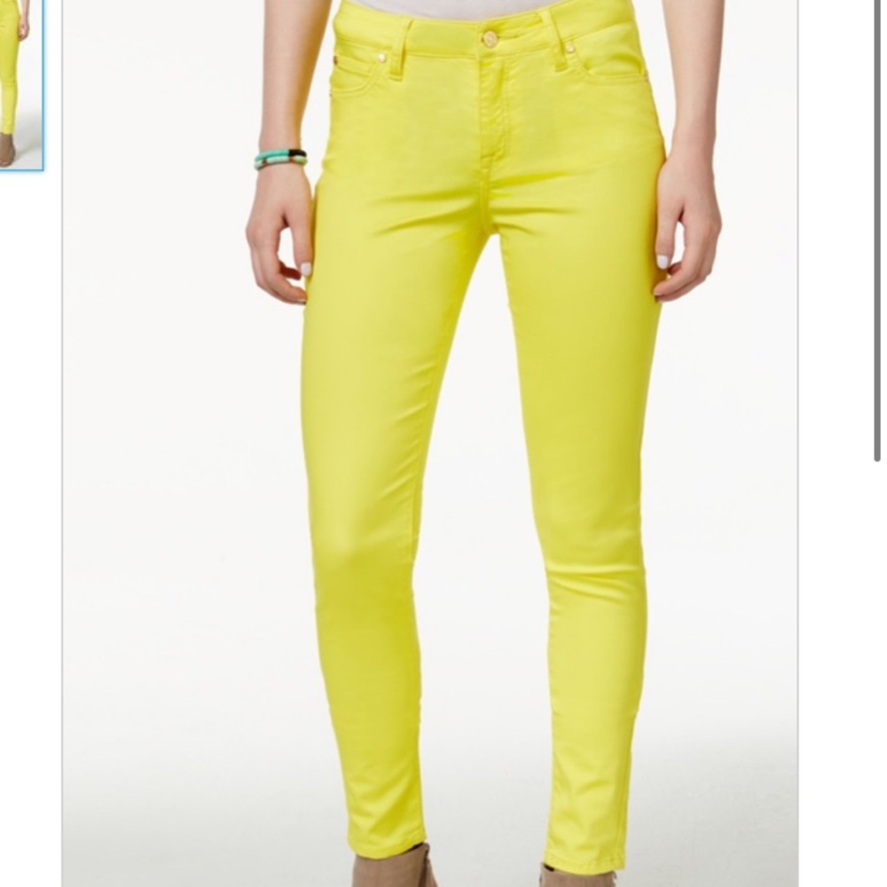 Celebrity Pink Mid Rise Ankle Skinny Pants
